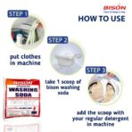 BISON Washing Soda Powder | SUPER Laundry Booster | Powerful Stain Remover - Image 2