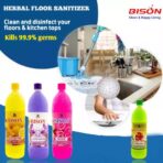 BISON Herbal Phenyl Floor Cleaner | Rose Fresh | 20X Advanced Cleaning | Fights Germs - Image 3