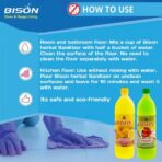 BISON Herbal Phenyl Floor Cleaner | Rose Fresh | 20X Advanced Cleaning | Fights Germs - Image 5