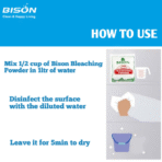 Bison Bleaching Powder - 500g*50 nos | 25Kg Bag | Pack of 1 - Image 3