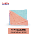 BISON TOWEL BIG (set of 12)