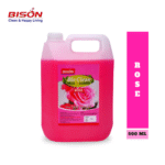 BISON Multi Cleaner | Rose | Suitable to Clean Kitchen's Top Wash, Utensils Wash, Car wash, Foam Wash, Floor, Bathroom Tiles & More | For Schools, Hospitals, Offices, Hotels, Restaurants & Industries