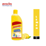 BISON Floor & Surface Cleaner | Lemon Fresh | 20X Better Cleaning | Kills 99.9% Germs & Bacteria
