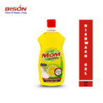 BISON Dishwash Gel | With Power of Lemon  | Cuts Through Grease | Safe On Hands