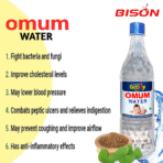 BISON GARDEN FRESH OMUM WATER | Supports Digestion, Relieves Constipation, Reduces Acidity & Gastric Discomfort  | Safe for Kids & Adults - Image 4
