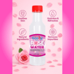 BISON GARDEN FRESH ROSEWATER | 100% Pure & Natural Rose Water For Face, Skin & Hair | Toner - Gulab Jal - Free - Image 3