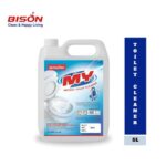 BISON Instant Toilet Cleaner | Lime Fresh | 20X Advanced Cleaning | Suitable for Schools, Hospitals, Offices, Hotels, Restaurants & Industries | Disinfectant, Kills 99.9% Germs