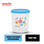 BISON FLORAL PRINT KITCHEN CONTAINERS - 600 ML
